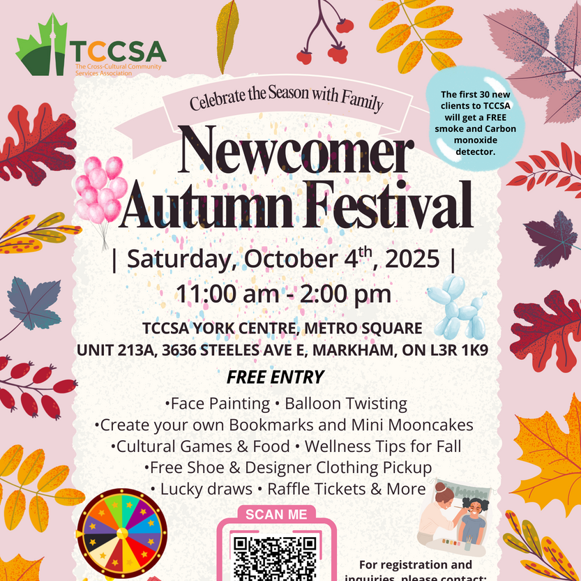 TCCSA – Newcomer Autumn Festival